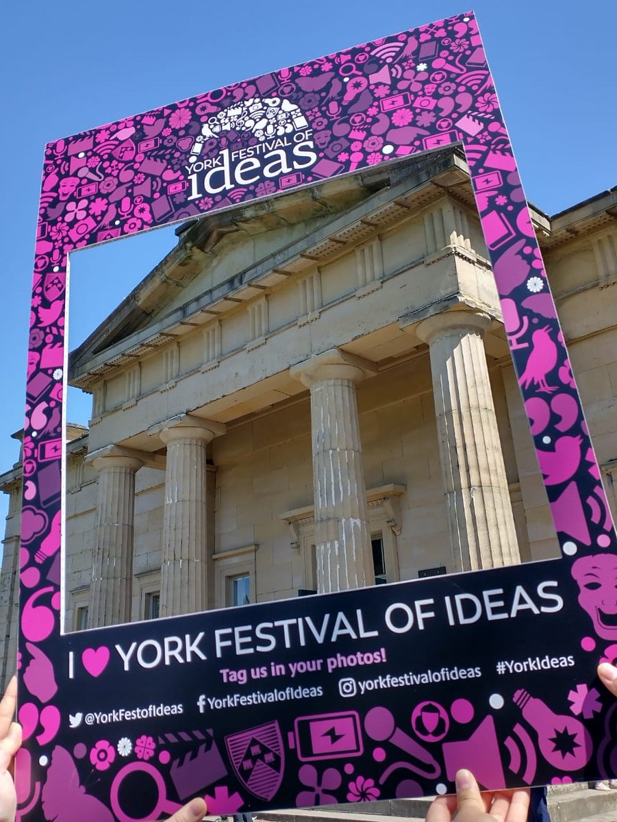 Our first 2023 Festival event is about to begin at @YorkshireMuseum! #YorkIdeas