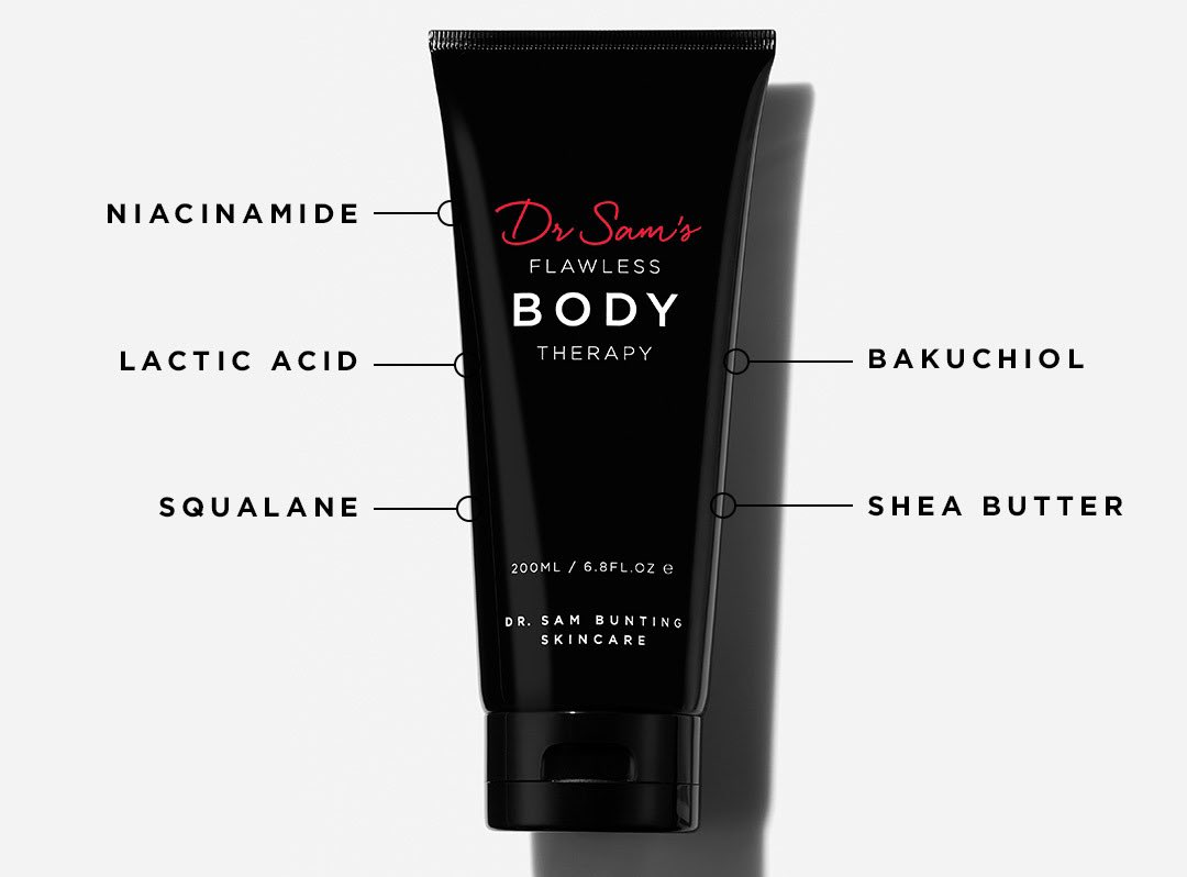 “A Miracle In A Tube”
Bursting with transformative actives, Flawless Body Therapy AHA Body Lotion has the power to smooth, improve tone and firmness, and give a healthy dose of hydration!

🛒 drsambunting.com/yangm
Code: YANGM 10% off
#drsambuntingcode #discountcodesuk