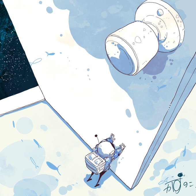 「astronaut」 illustration images(Latest｜RT&Fav:50)｜3pages