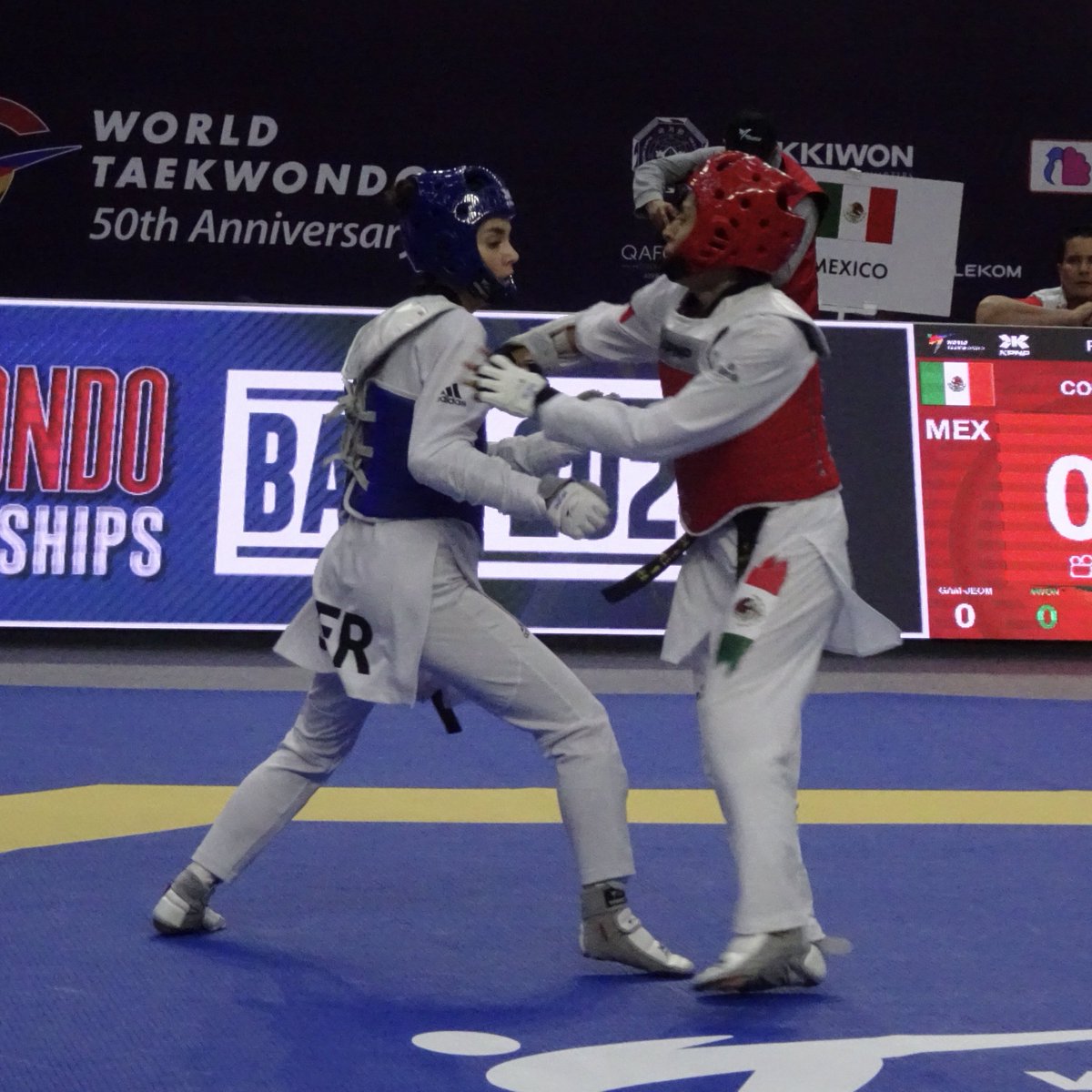🥋 #WorldTaekwondo Championships
🇦🇿 #Baku2023
👊 W. -46 kg.

🇲🇽 Brenda COSTA RICA

#TKD #WT #Kyorugi #MartialArts #Baku2023WTC #Mundial #WTC #WT50 #WorldTaekwondo50 #MEX