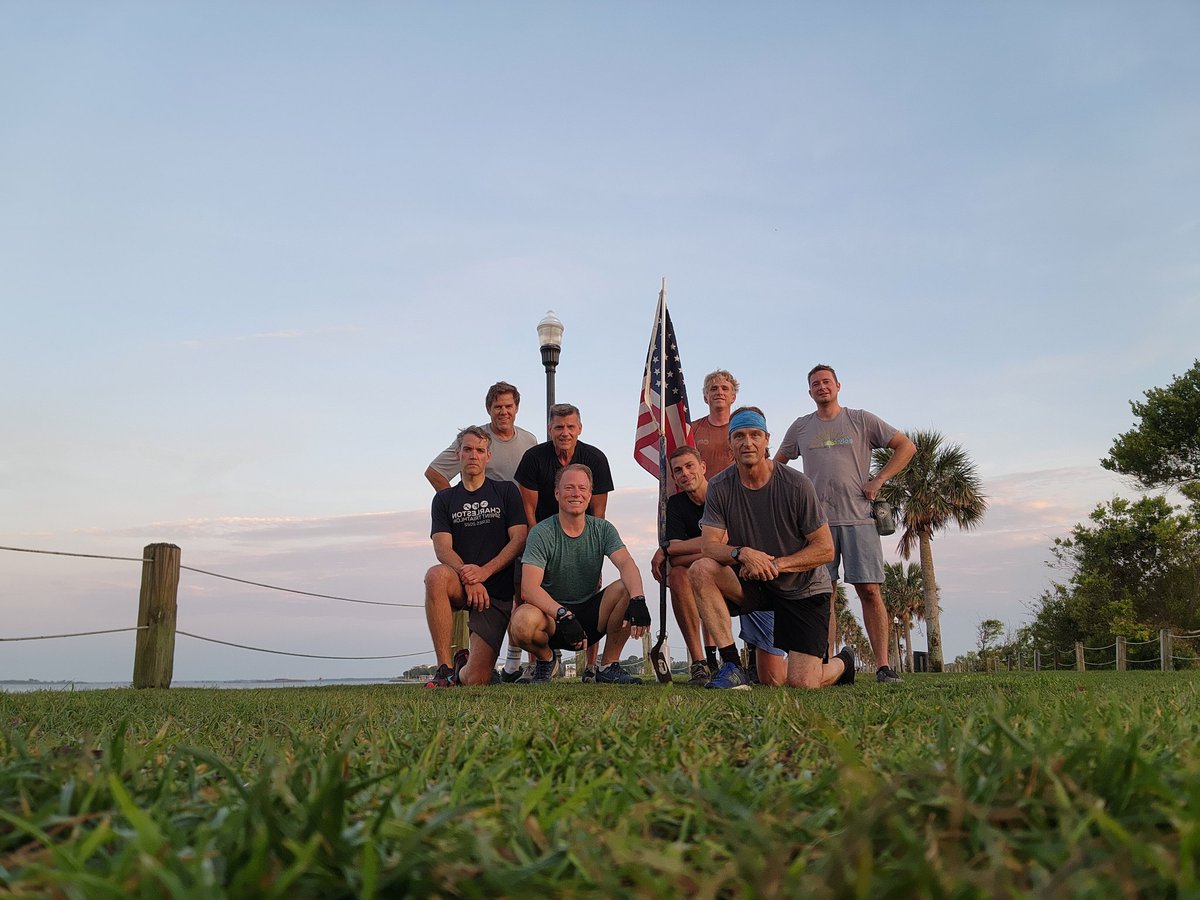 8 from The Pitt Friday 🌄. Pax enjoyed various modes of transportation and exercises this morning. 🏦 💰 Burpee, 🐻 crawl and crawl 🐻 were enjoyed by all!! everyone got better ITG!! Hope to SYITG next time <a href="/f3west/">F3_Park_West</a>, <a href="/wileecoyote2021/">Wile-e-coyote</a>, <a href="/f3charleston/">F3 Charleston</a>.