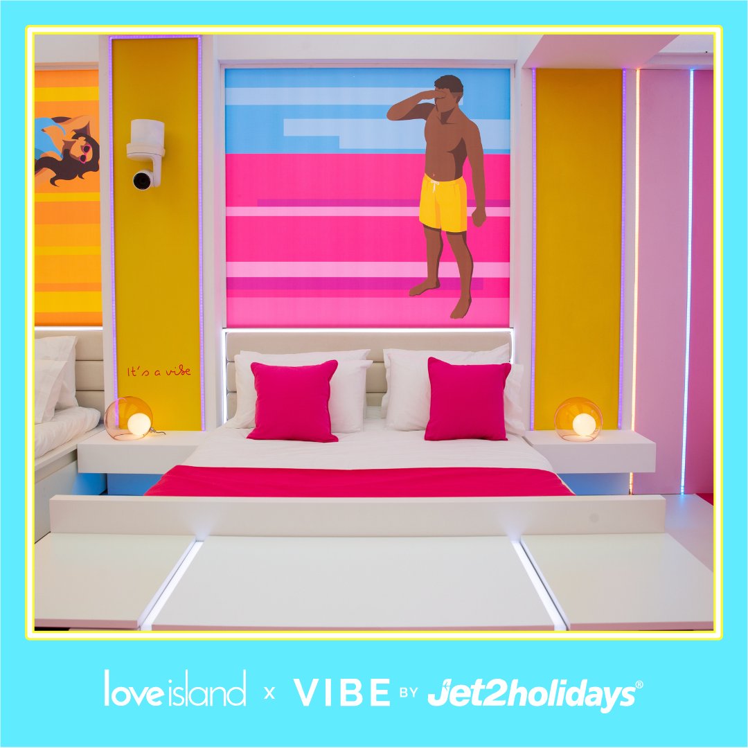 The new bedroom decor looks like a VIBE 😍

#LoveIsland