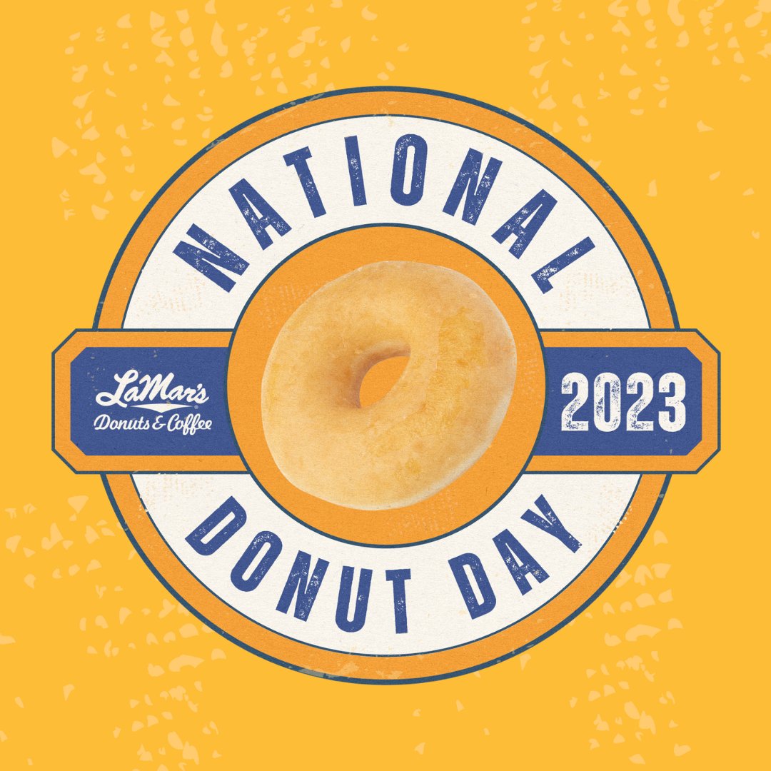 LaMar's Donuts on Twitter "TODAY IS FINALLY THE DAY! 🎉 Happy National