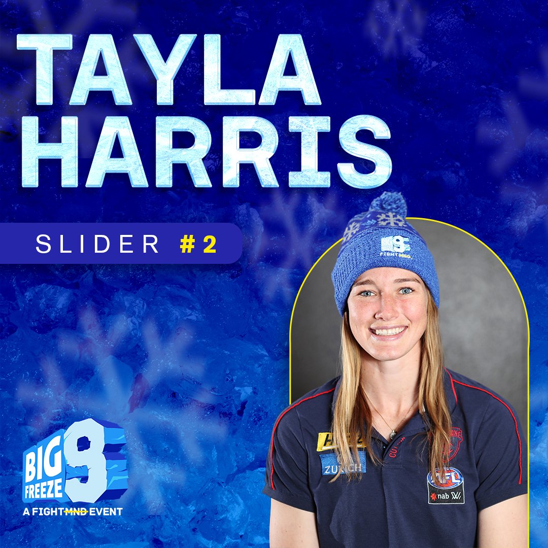 @tayla_harris7 is kicking some exciting news into the weekend… she’s our second slider at the ‘G! See you on June 12 💙