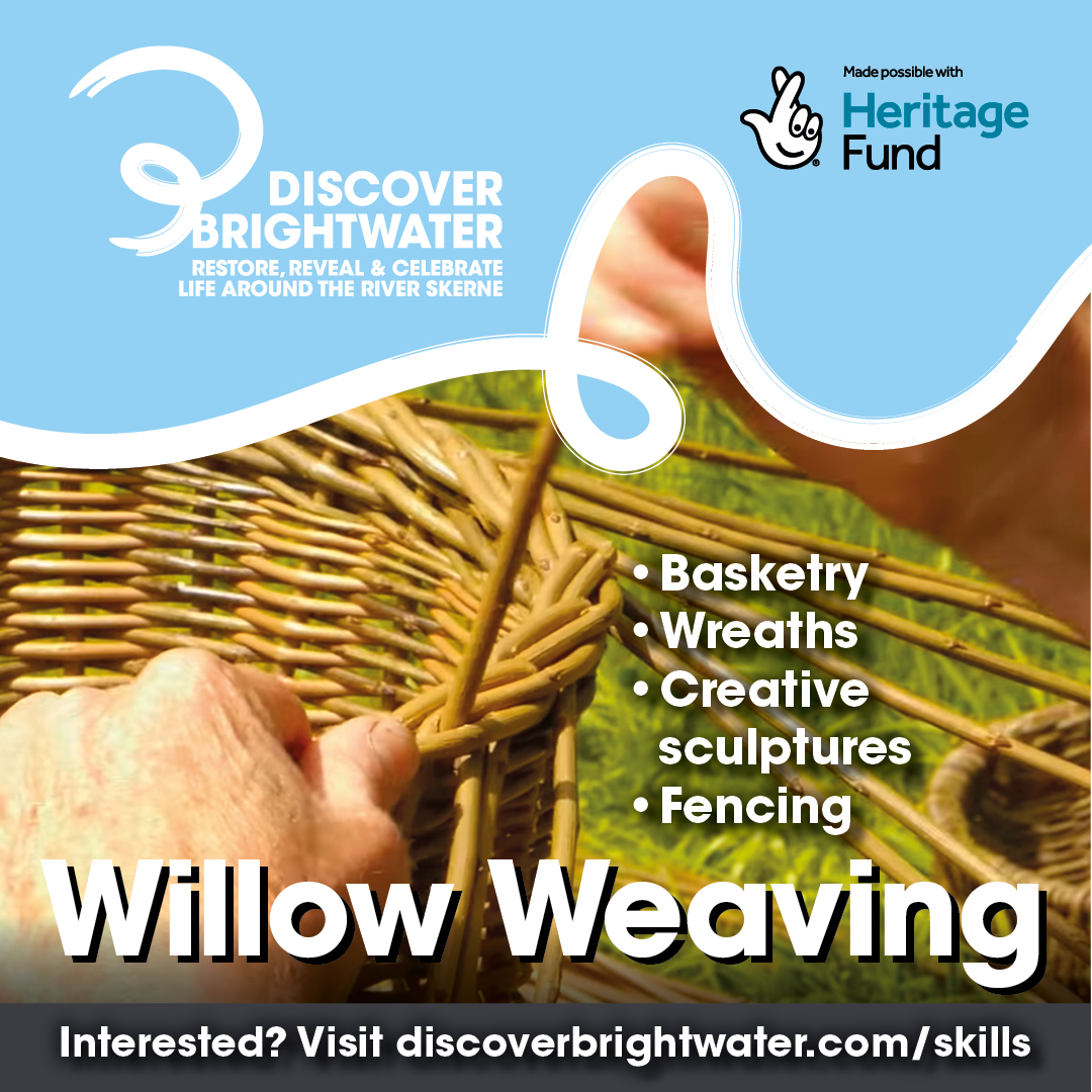 If you're interested in learning traditional Willow Weaving skills, follow our link for more details: discoverbrightwater.com/skills/
