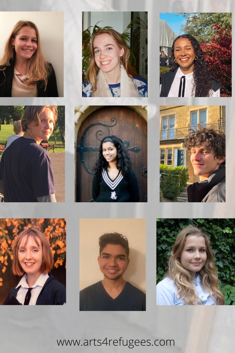 Today is 2/7 of volunteering week. 

Here are some student journalist who worked with us highlighting artists from a refugee background.

Internships with @OxfordCareers 

More  on Monday 

#arts4refugees #volunteering #volunteeringisfun #volunteeringrocks #VolunteeringWeek