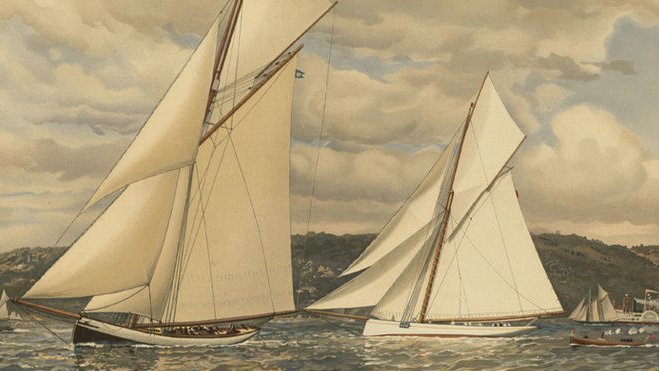 Sailboats in art, c. late 19th/early 20th century.

#sARTurday #art #history #summer #saturdayafternoon