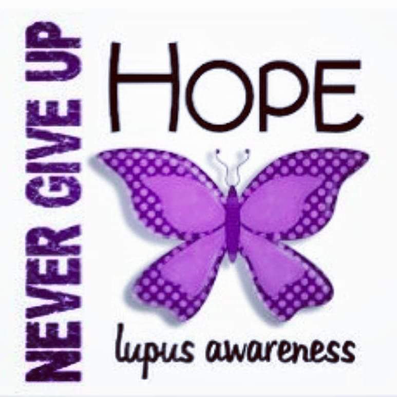 🦋 Fighting for the #lupus cure starts with learning more about the #disease Raise your awareness 💜📚💜 #educate yourself Everyday 🦋 Nobody can take away your pain, but don't let lupus takeaway your happiness 🙏 Let's Band together to raise awareness Everyday #putonpurple 🦋💜