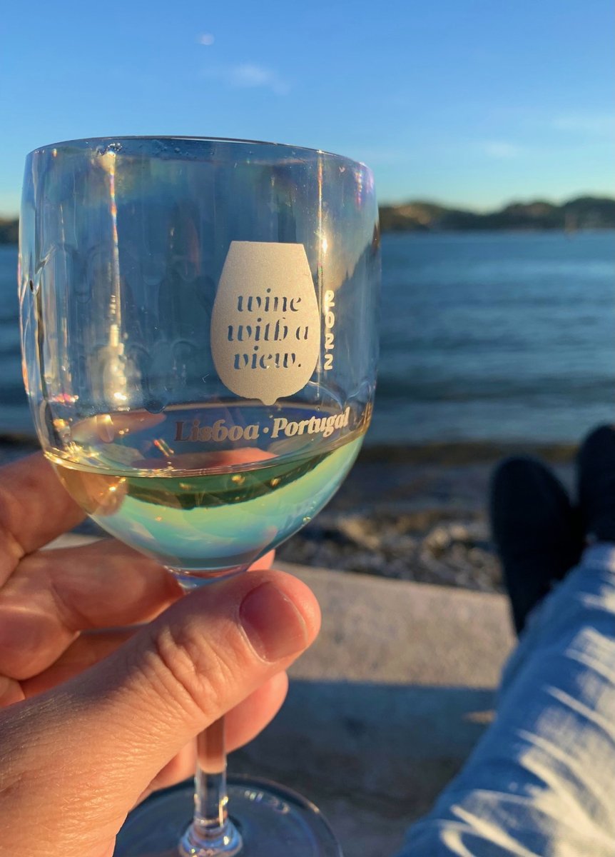 JorgeCarmo9's tweet photo. Friday. Time to put your feet up and enjoy a glass of quality wine at @winewaview at Belem Tower! Cheers! 😎🥂 #TGIF #WineWithaView #BelemTower #Lisbon #TagusRiver #Portugal https://t.co/CsXPviGqKG