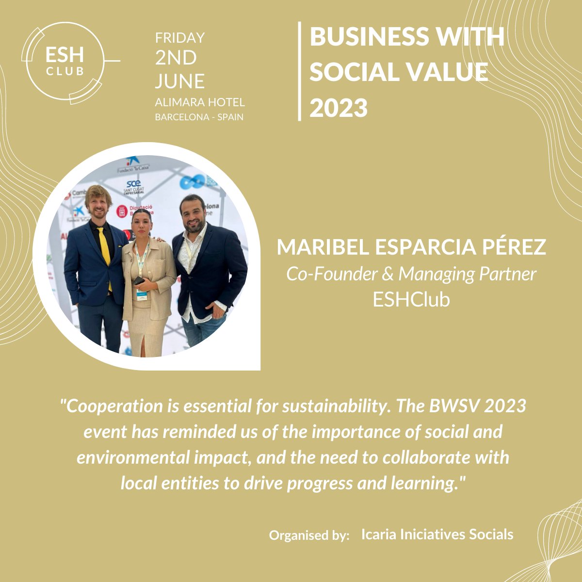 European Sustainable Hospitality Club 🇪🇺 tweet media