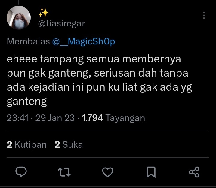 cacacoco68's tweet photo. @fiasiregar kalo member nct jelek kyk monyet, namjoon apa dong mbak? 😂🤣 https://t.co/EVTEf41YAa