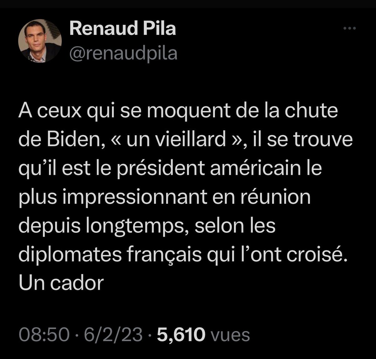 Unë sucerie du plus bel effet!! 
<a href="/BenjaminTranie/">Benjamin Tranié</a>