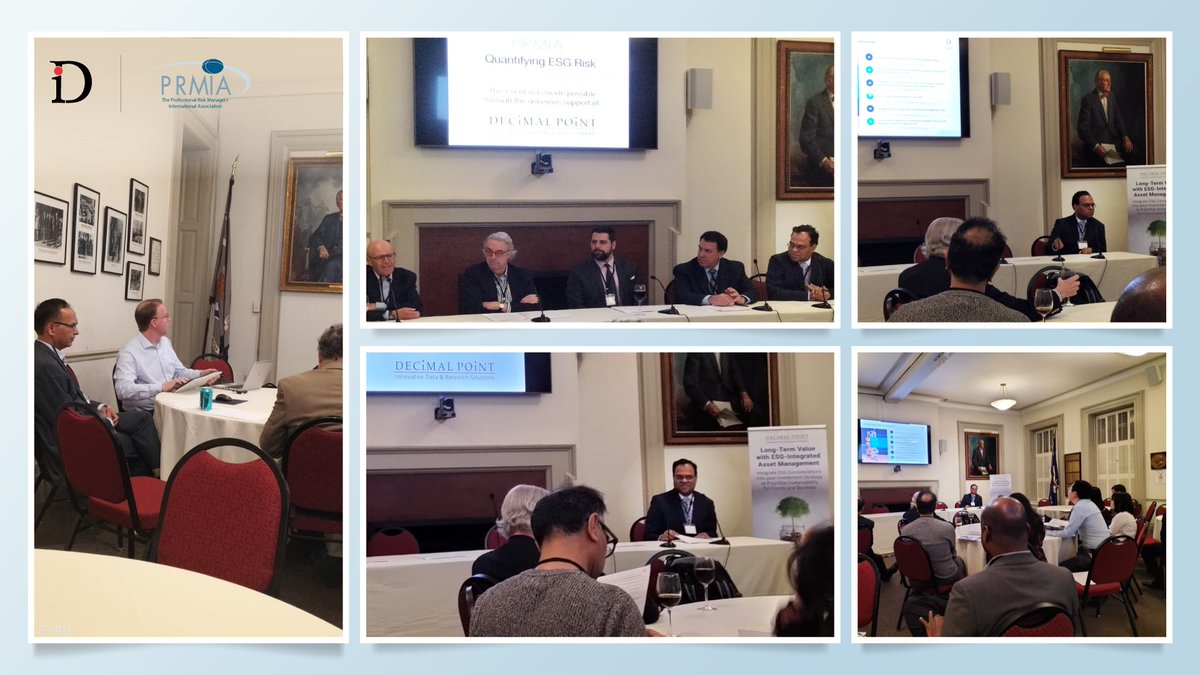 DecimalP's tweet photo. Stay tuned for future events and initiatives as we continue our mission to promote sustainability, social responsibility, and good governance practices in the business world.
#sustainability #esg #event #newyork #prmia #riskmanagement #sustainablefuture #success https://t.co/c69JGtUsXX