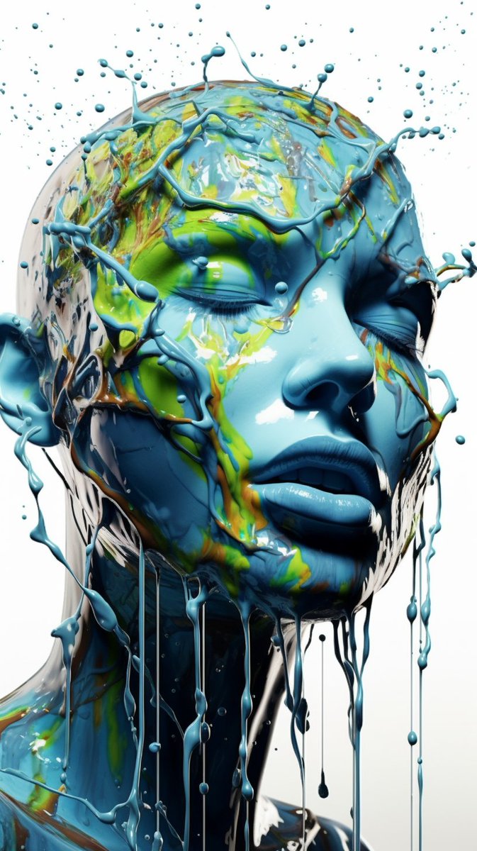 Gedankenüerlastung  #AIart #AIArtwork #AiArtSociety #aiartcommunity #midjourney #nft #NFTCommmunity #nftart #NFTs #AIArtworks #ArtificialIntelligence