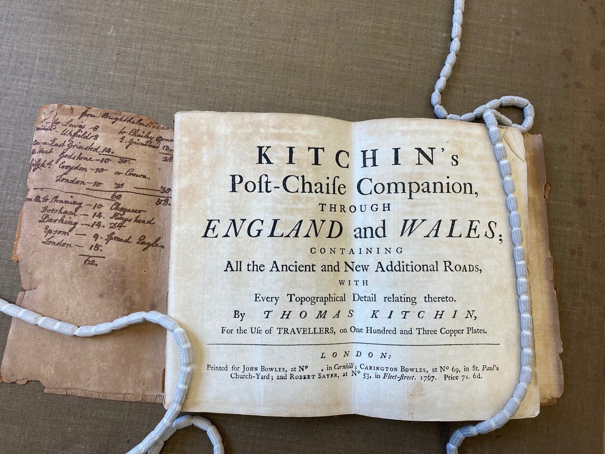 Nick Millea (@milleanick) on Twitter photo 'On the road' with the latest <a href="/bodleianlibs/">Bodleian Libraries</a> #Maps blog by <a href="/DebbietheduckH/">Debbie Hall</a>. #ThomasKitchin's folded 1767 soft-backed atlas includes its owner's itineraries of 2 routes from #Brighton (Brighthelmstone) to #London. See more at:
blogs.bodleian.ox.ac.uk/maps/ <a href="/_BRICMICS/">BRICMICS</a> <a href="/bcsmaps/">British Cartographic Society</a> <a href="/ISHMAP1/">@ISHMAP</a> 'On the road' with the latest <a href="/bodleianlibs/">Bodleian Libraries</a> #Maps blog by <a href="/DebbietheduckH/">Debbie Hall</a>. #ThomasKitchin's folded 1767 soft-backed atlas includes its owner's itineraries of 2 routes from #Brighton (Brighthelmstone) to #London. See more at:
blogs.bodleian.ox.ac.uk/maps/ <a href="/_BRICMICS/">BRICMICS</a> <a href="/bcsmaps/">British Cartographic Society</a> <a href="/ISHMAP1/">@ISHMAP</a>