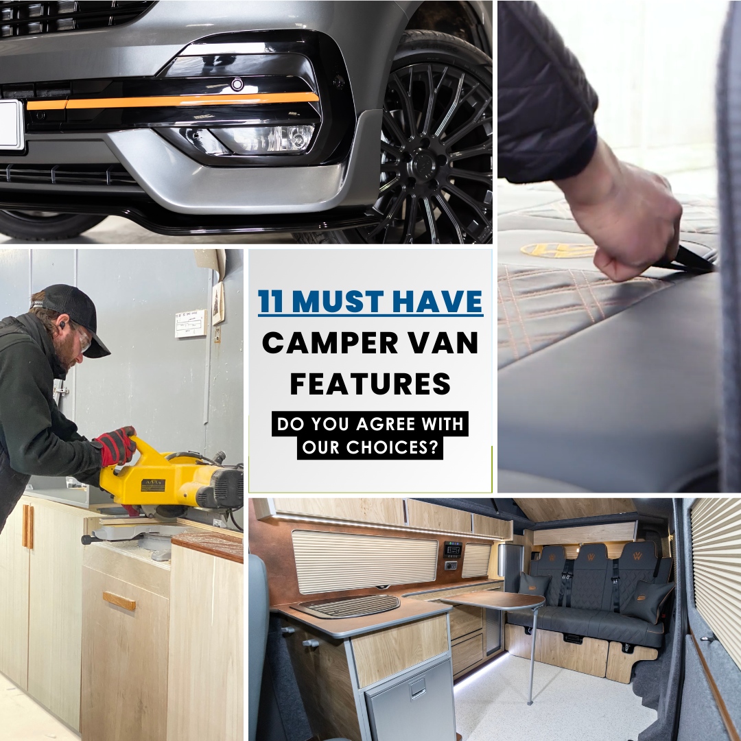 11 MUST HAVE Camper Van Features 👇️

Do you agree with our choices?

OUT TODAY.

Visit our blog to view the full post: 

platinumwavecampers.com/blog

#blog #campervan #musthave #luxurycampervan #platinumwavecampers #newblogpost #blogpost #campervanfeatures #commentyouranswer