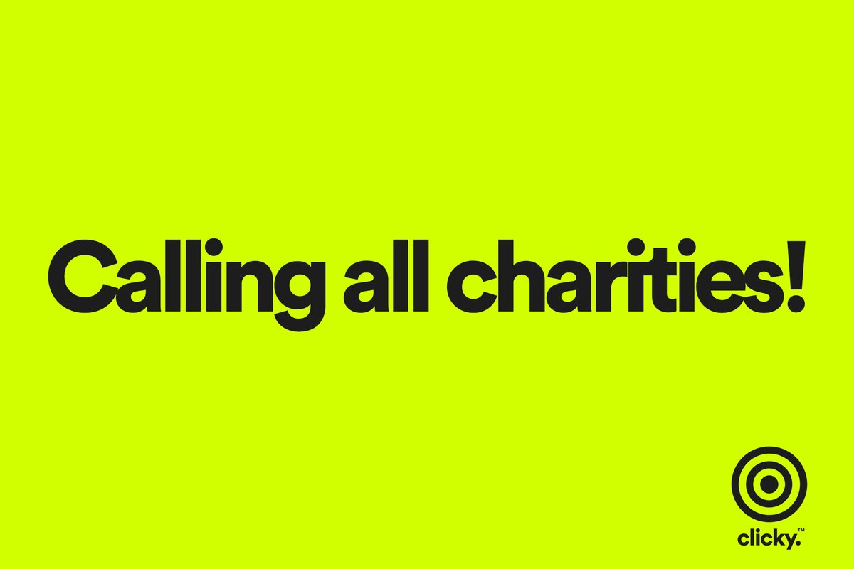♥️ Local charities in #chester, #cheshire, #northwales or further afield, we’re looking for ways we can support you with your digital strategy. For free?

Every year at Clicky Media™, we pledge to give 1% of our time and profit to charities and our community. This summer we are