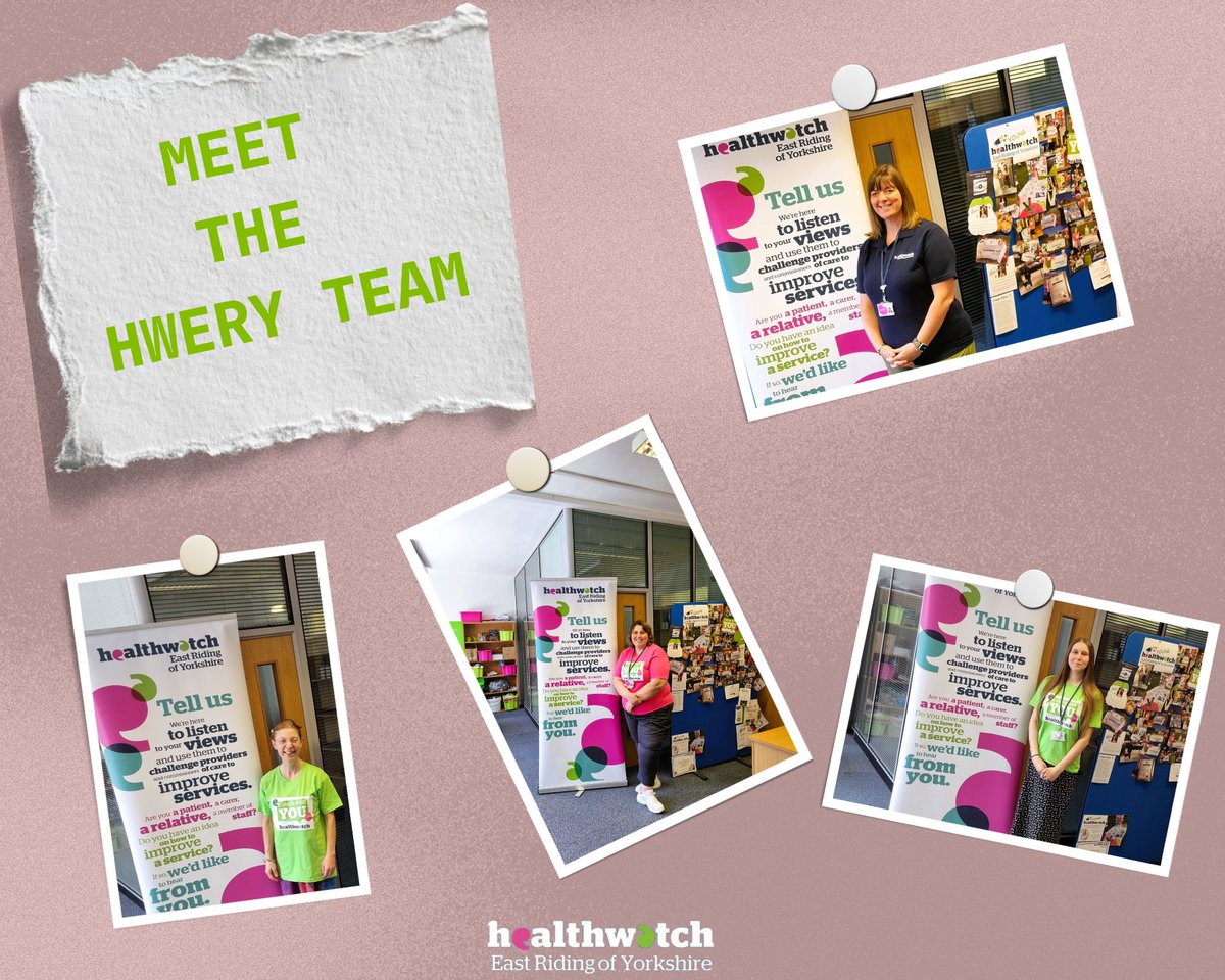 🌍 Meet the Team at Healthwatch East Riding! We're passionate about better health and social care. Stay tuned as we introduce our team members. Share your experiences and ideas with us. Let's make a difference together! #MeetTheTeam #YourVoiceMatters  #Healthwatch #EastRiding