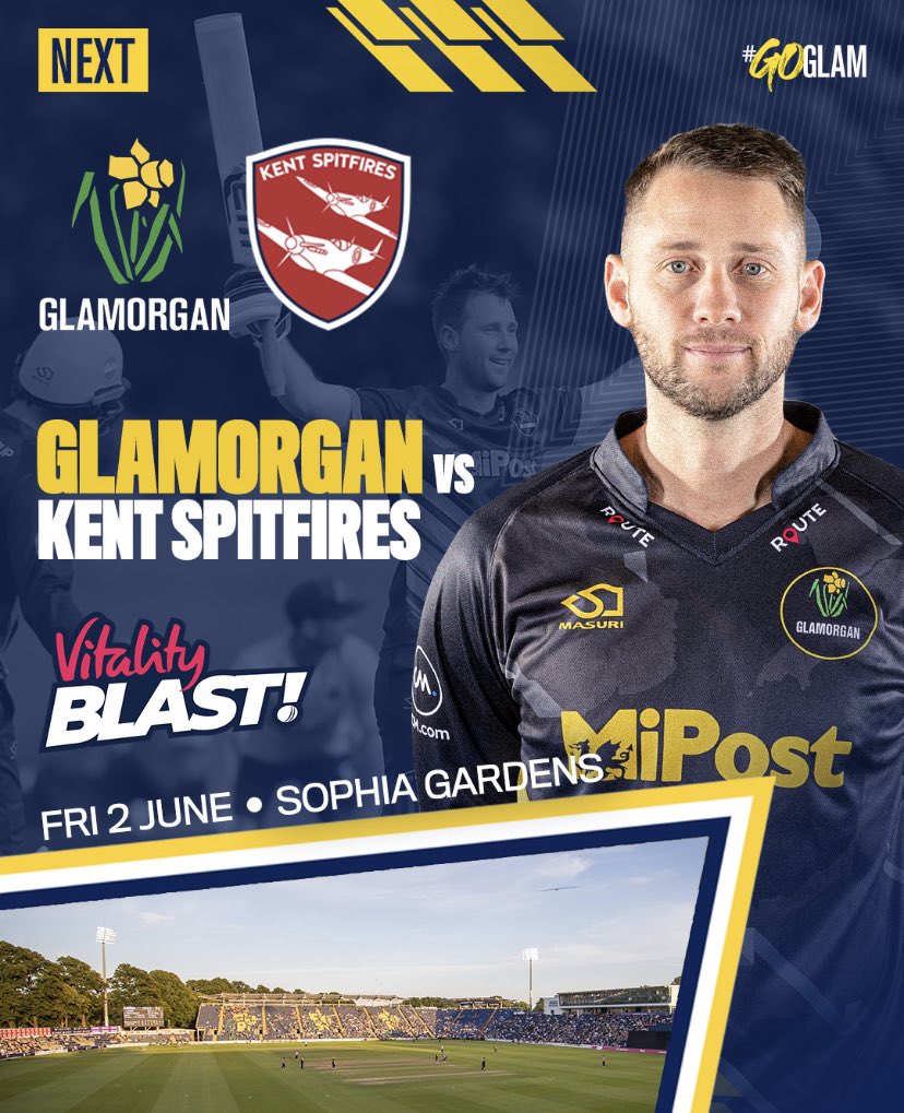 Blazing sunshine &amp; <a href="/GlamCricket/">Glamorgan Cricket</a> are home in <a href="/VitalityBlast/">Vitality Blast</a> 🎉