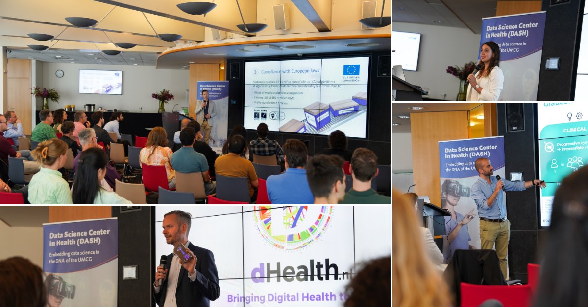 DASH_umcg's tweet image. To support the members of our #MachineLearningLab in their journey towards developing advanced #machinelearningapplications, we organised an insightful seminar this week centred on the theme: 'How to market your #AI?' Thanks to everyone for participating! It was very useful.👏👨🔬
