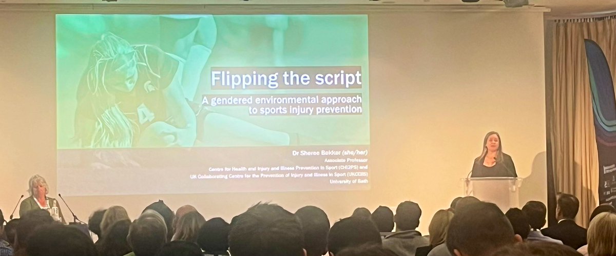 Katie Hughes (@katiephughes) on Twitter photo Brilliant knee session at <a href="/EdinSportsMed/">Edinburgh Orthopaedics — Sports Medicine</a> conference. Fascinating talk from <a href="/shereebekker/">Dr Sheree Bekker</a> on a gendered environmental approach to sports injury prevention 👏 Well done <a href="/MurraySportOrth/">Iain Murray</a> for chairing such a varied session! Brilliant knee session at <a href="/EdinSportsMed/">Edinburgh Orthopaedics — Sports Medicine</a> conference. Fascinating talk from <a href="/shereebekker/">Dr Sheree Bekker</a> on a gendered environmental approach to sports injury prevention 👏 Well done <a href="/MurraySportOrth/">Iain Murray</a> for chairing such a varied session!