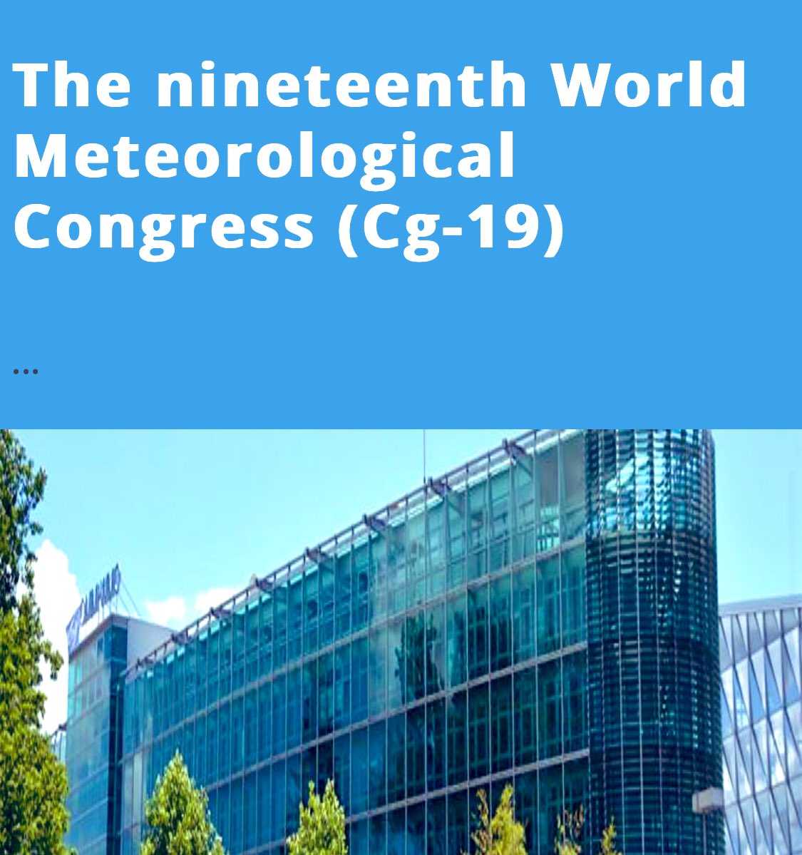 Congratulazioni al Gen. Luca Baione eletto al Consiglio Esecutivo dell’Organizzazione Meteorologica Mondiale <a href="/WMO/">World Meteorological Organization</a> nel giorno della Festa della Repubblica 🇮🇹!
Un riconoscimento ai meriti e alle competenze italiane nel sistema multilaterale a
#Ginevra