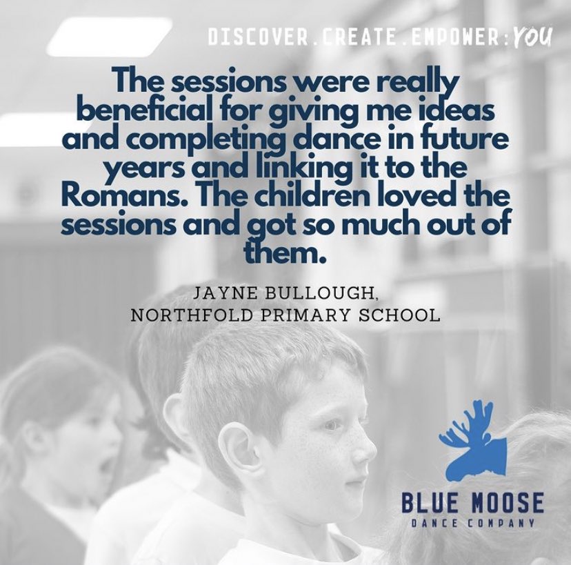 Blue Moose Dance (@bluemoosedance) on Twitter photo We support teachers with their delivery in dance through our in-curricular dance sessions!
Want to book sessions? Email hannah@bluemoosedance.org.uk for more info!
#dance #create #move #develop #schools #curriculum We support teachers with their delivery in dance through our in-curricular dance sessions!
Want to book sessions? Email hannah@bluemoosedance.org.uk for more info!
#dance #create #move #develop #schools #curriculum
