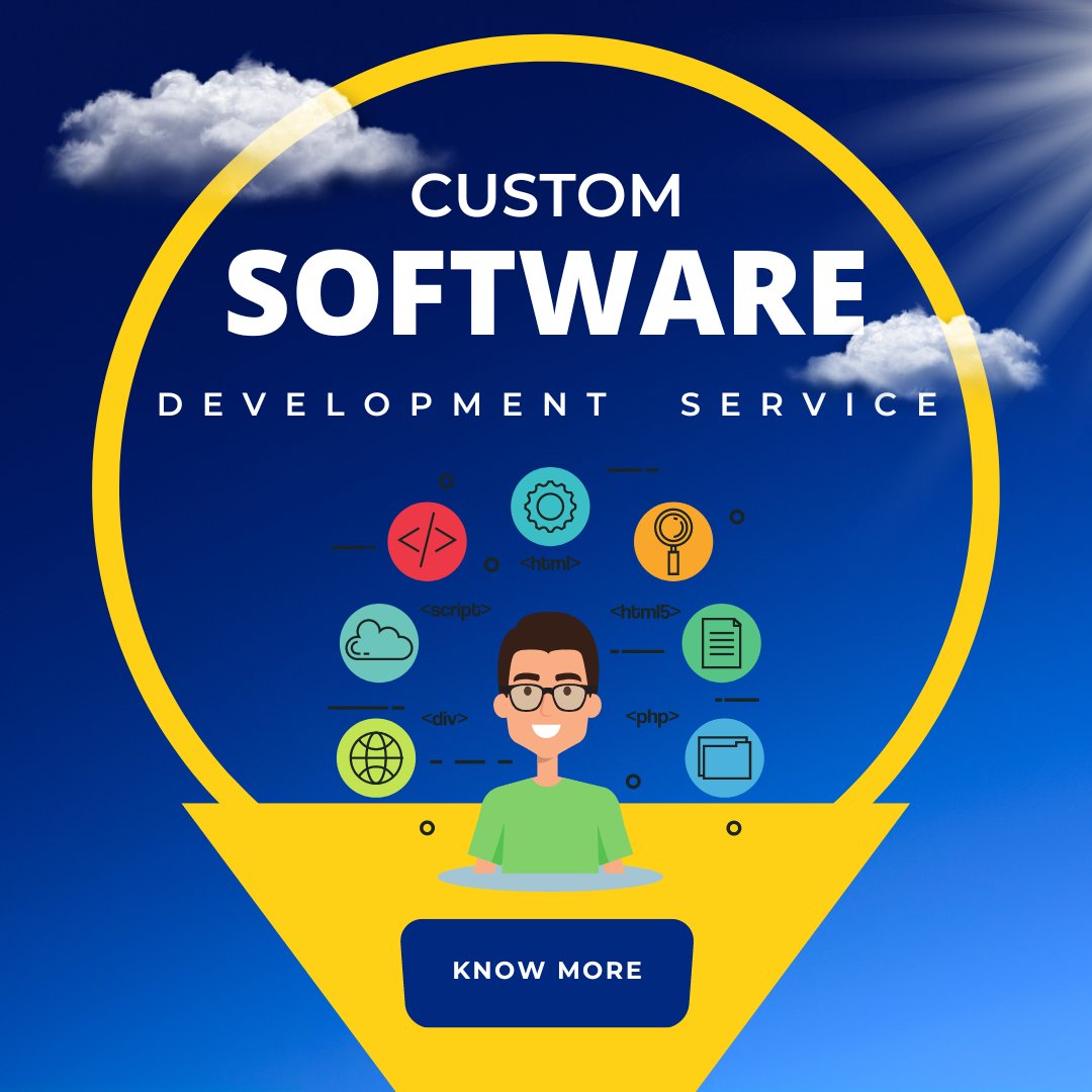 Looking for a custom software development service that can help you take your business to the next level? Look no further than Dream Cyber Infoway

Contact us today at dreamcyberinfoway.com/services/custo…
#customsoftware #customsoftwareservices #softwaredevelopmentservice #softwaredevelopment