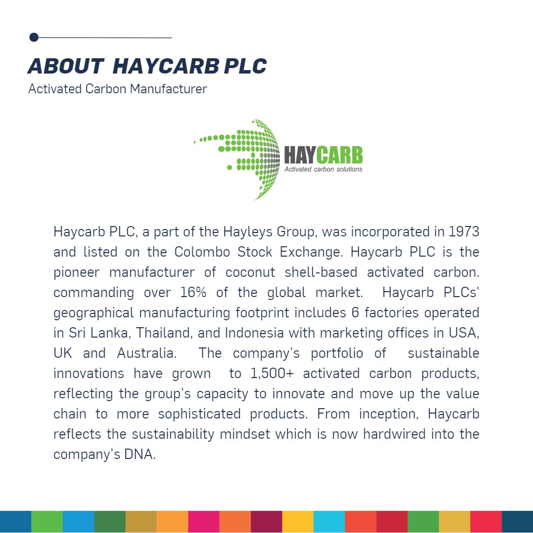 Delighted to welcome @haycarbplc to the UN @globalcompact Network #SriLanka

#UnitingBusiness for the #TenPrinciples and the #SDGs for people and planet