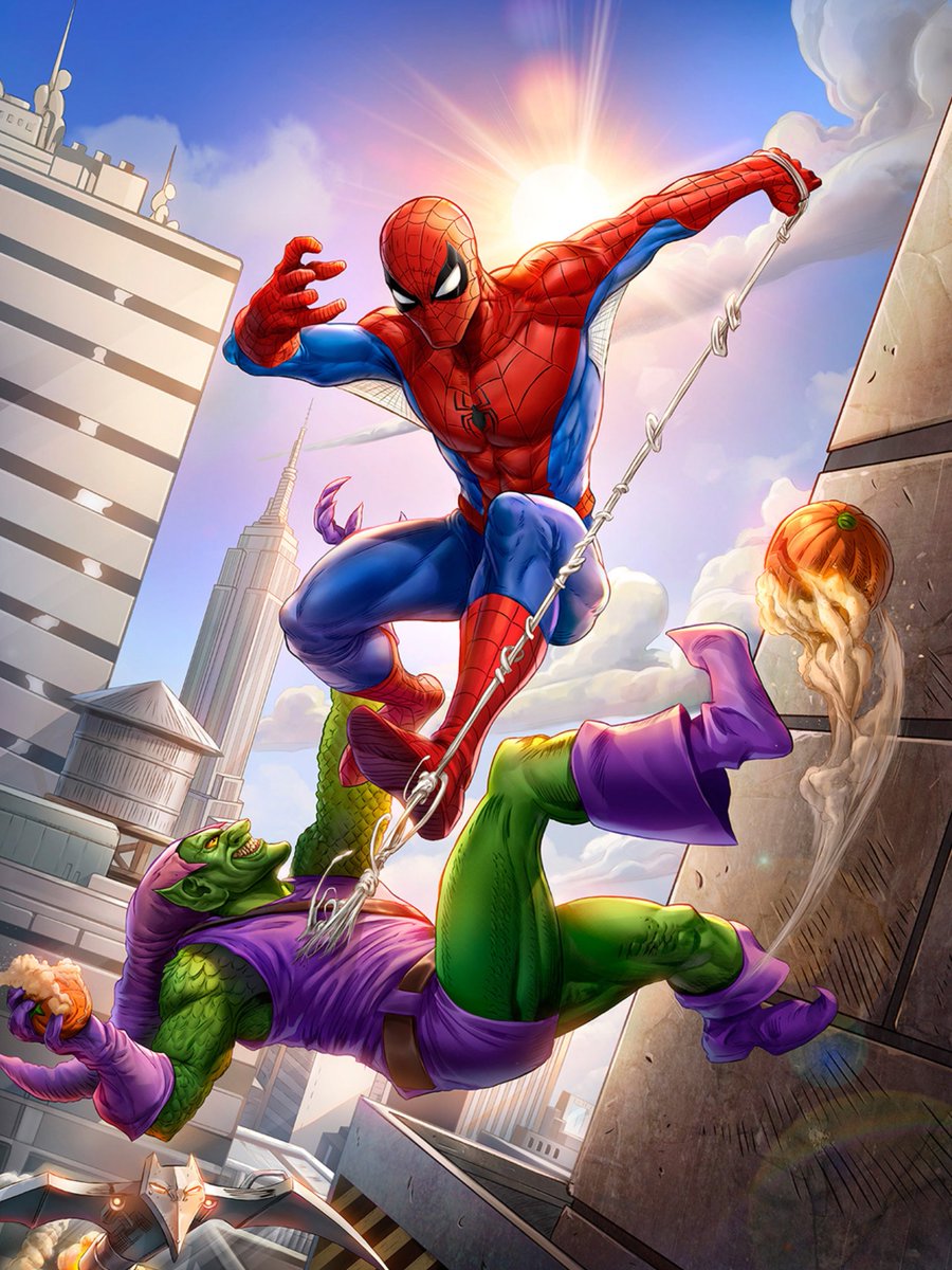 Spider-Man Variant Cover
Artwork by Dominic Glover 

#spiderman #marvel #marvelcomics #comicart #comicbookart #comicbook #comicbooks #spiderverse #greengoblin