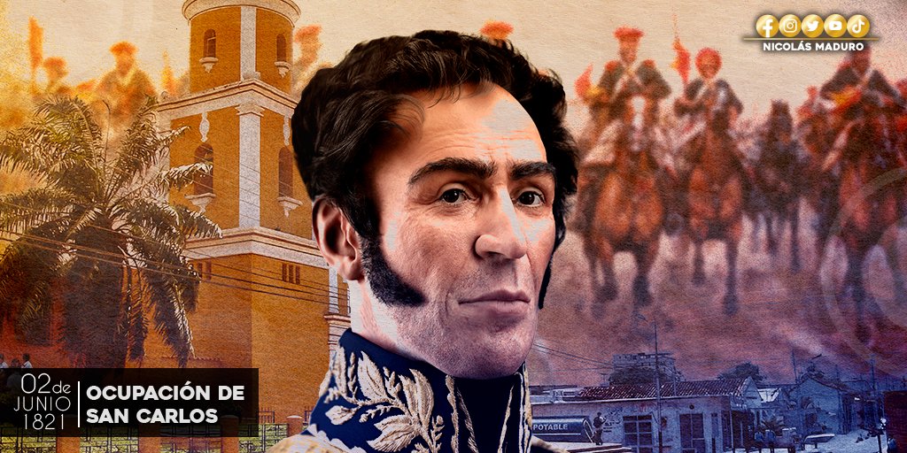 Hace 202 años, siguiendo instrucciones del Libertador Simón Bolívar, las fuerzas republicanas ocuparon el poblado de San Carlos, y desde allí emprendieron la marcha victoriosa hacia la batalla definitiva en Carabobo, sellando, con su huella inmortal, los caminos de la capital…