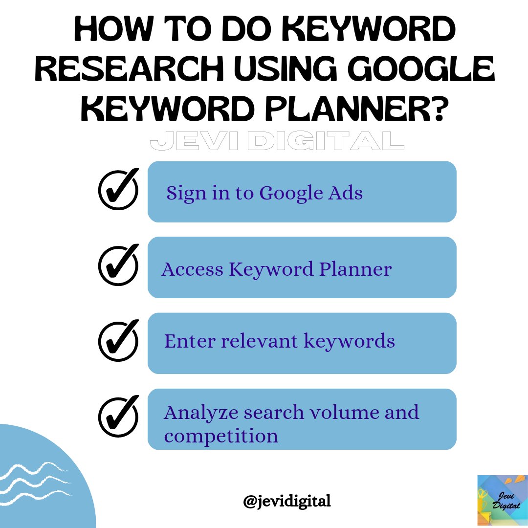 jevidigital's tweet image. Unlocking SEO Success: Mastering Keyword Research with Google Keyword Planner
#KeywordResearch
#GoogleKeywordPlanner
#SEOKeywords
#KeywordAnalysis
#KeywordStrategy
#KeywordTools
#KeywordIdeas
#LongTailKeywords
#KeywordRanking #SEO
#SearchEngineOptimization #jevidigital