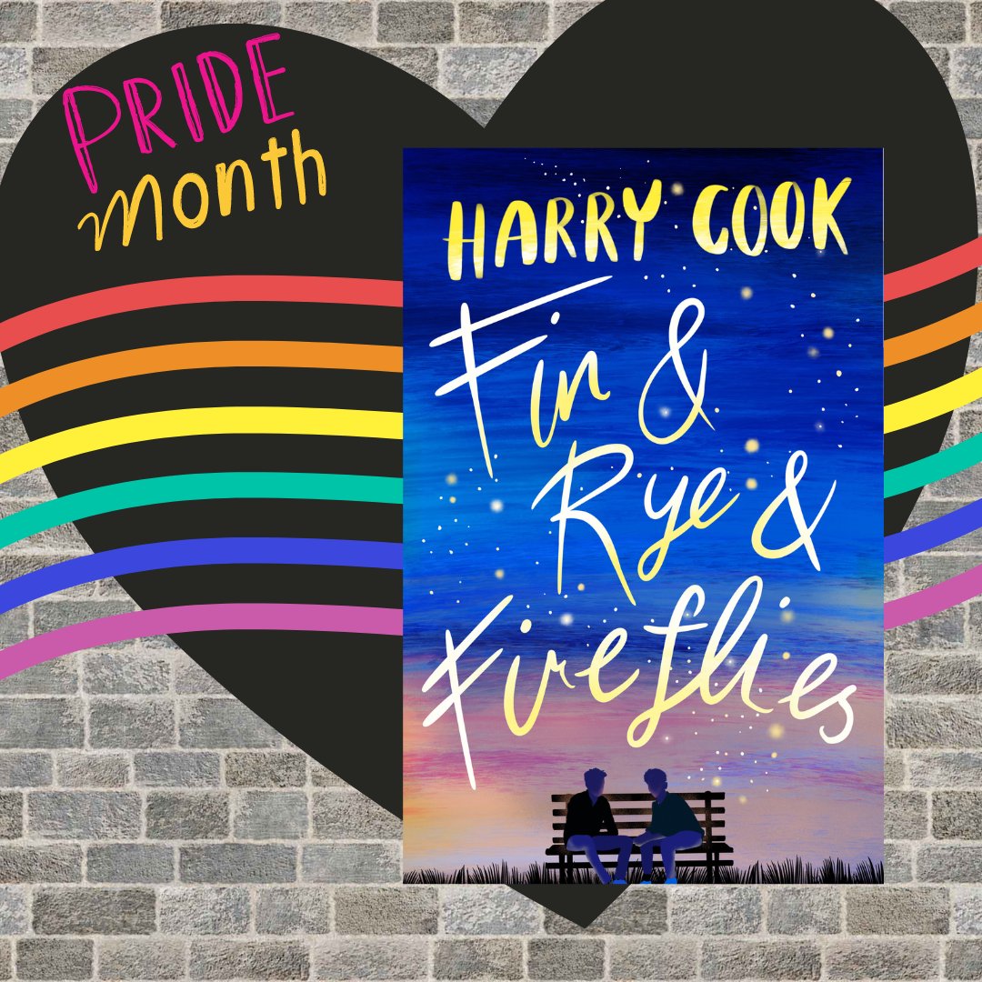 #pridemonth Day 7
Winner of the @scottishbktrust Teenage Book Prize, a queer romance blossoms in the face of parental pressure and the threat of conversion therapy.  Fin & Rye & Fireflies by @HarryCook is a must read! Borrow from your local library!