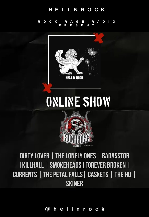 hellnrock's tweet photo. #PlayItLoud
weekdays on @RockRageMusic 7 - 8:00 AM Eastern
📷 https://t.co/V0UQoc2QoV
#DIRTYLOVER | @_thelonelyones_ | @BadasstorMusic #Killhall | #Smokeheads | #Brokenforever | @CurrentsCT | #ThePetalFalls | @Caskets_band | @TheHuOfficial | #Skiner https://t.co/Vt2aS34Opd