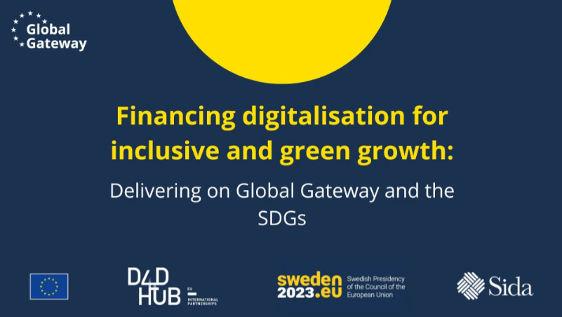 June 12: join us and @D4DHub_AUEU in the discussion on financing digitalisation for inclusive and green growth. Broad line-up from public & private sectors incl financiers. Hybrid event, info & registration in-person (Brussels) or virtually by June 6: d4dhub.eu/events/financi…