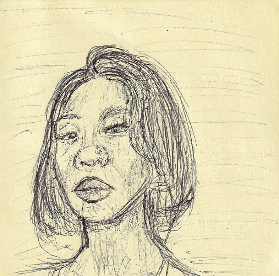 a lil rough sketch of @katslly  #postitnotes