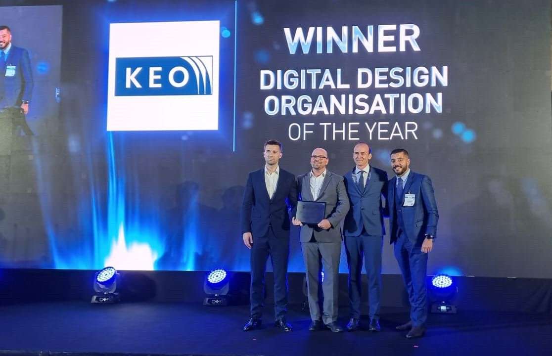 keo_group's tweet photo. KEO has won the Digital Design Organization of the Year while Mateusz Lukasiewicz received the ConTech Rising Star of the Year at the Construction Technology Awards 2023.
Congratulations to our exceptional team.
#ConstructionTechnologyAwards
#technology #GoKeo https://t.co/FKAF7YSsZB