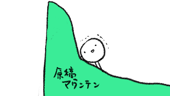 年を重ね体力が低下するにつれ原稿マウンテンのさいごのほうの峻険さに挫けそうになる ここを乗り越えるガッツを捻出せねば…