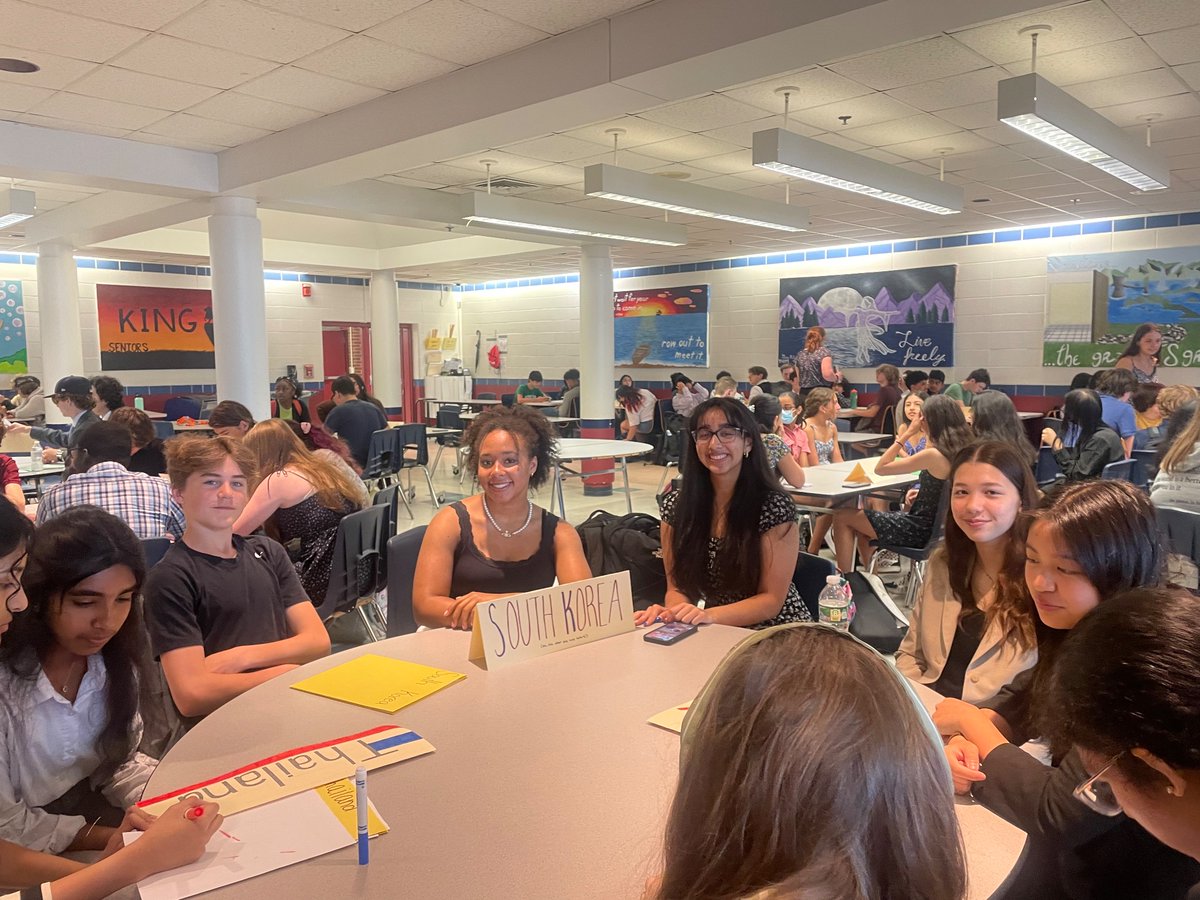 Our freshman are engaged in their World Summit Simulation in the cafeteria!
#worldsummit
#modelun
#freshman
#swhs
#thebobcatprowl
#Journalism
