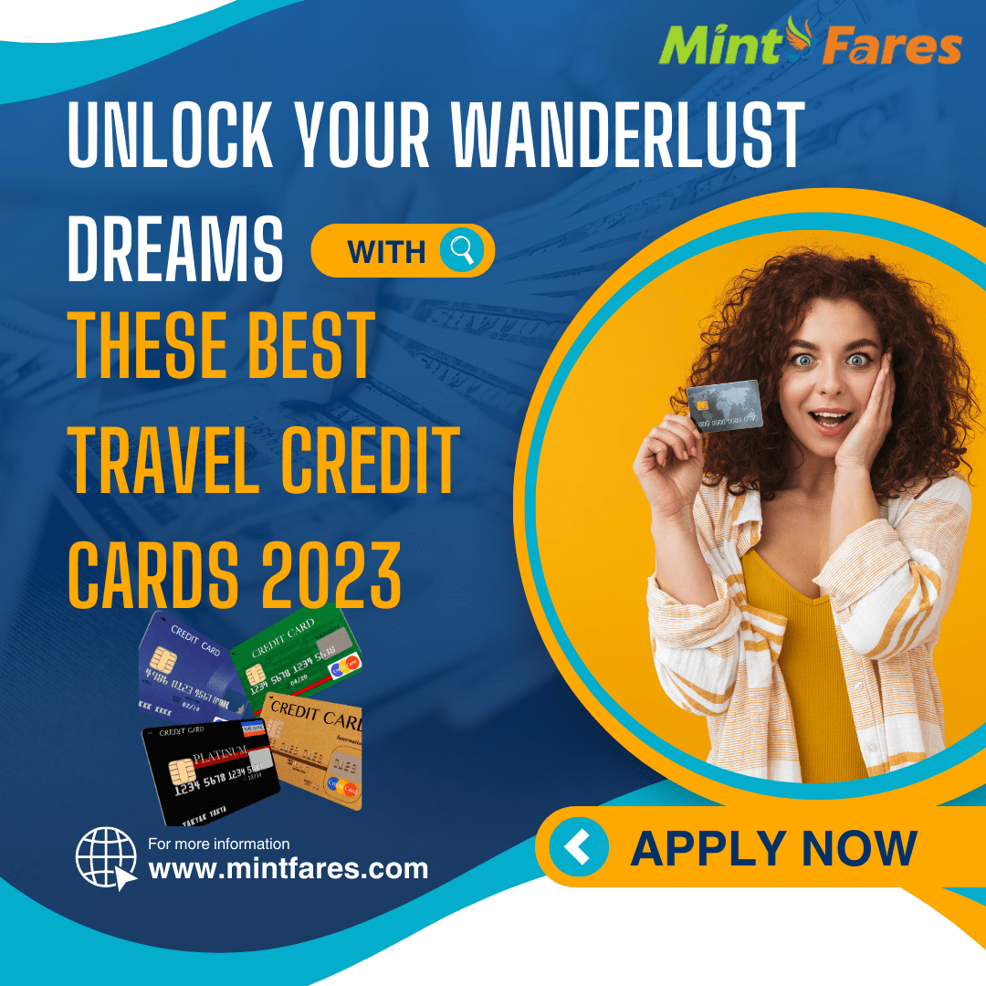 Ready to #unlock your #wanderlustdreams? Check out our list of the #besttravelcreditcardsfor2023 and start #exploring more today! 

👉 mintfares.com/best-travel-cr…
.
.
#Mintfares  #TravelCreditCards #BestCreditCards #WanderlustDreams  #TravelSmart #SavingsOnTravel #TravelGoals