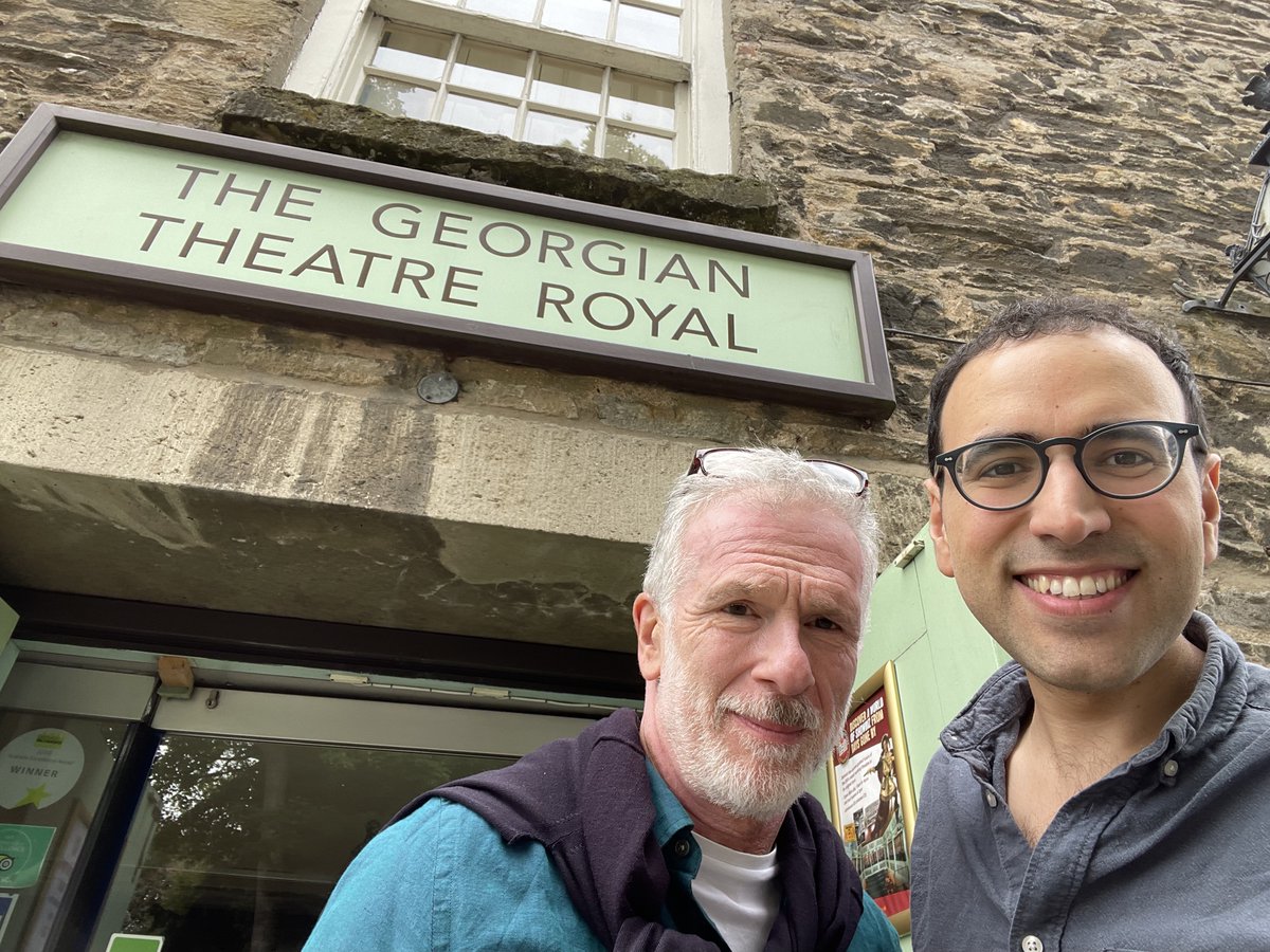 Thanks to all @SwaleFest and <a href="/TheGTRoyal/">GeorgianTheatreRoyal</a> for welcoming <a href="/gamalpiano/">Gamal Khamis</a> and me this week with #EnochArden. What a beautiful theatre and festival. We loved it!