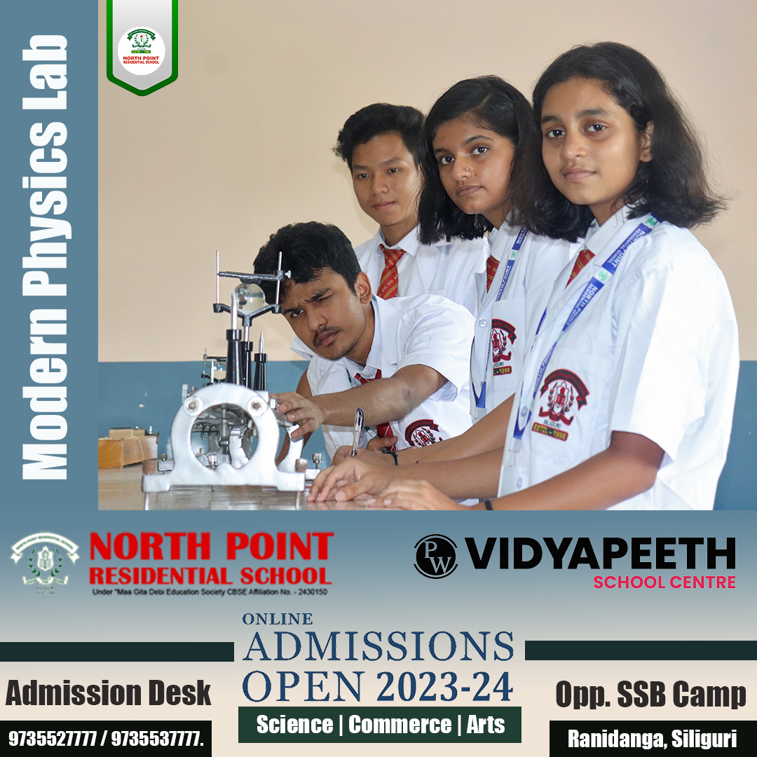 NORTHPOINTRESI's tweet image. When you are not willing to compromise on your steps to success then why are you settling for less? When you know North Point Residential School, Siliguri can give you more to scale up your academic and personal experience.

Admission Desk: 9735527777 / 9735537777

#nprs #classxi