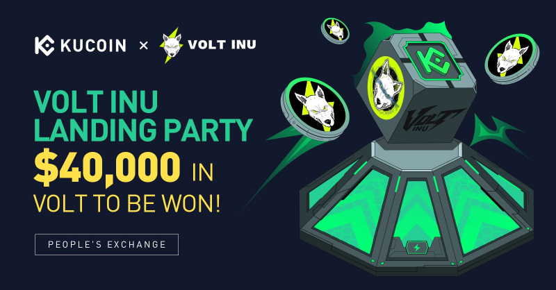 kucoincom's tweet photo. 🚀🎉 Join the @VoltInuOfficial Listing Campaign on #KuCoin! 

💰🎁 $40,000 worth of $VOLT up for grabs! 

⏰ 12:00 on June 2, 2023 to 12:00 on June 9, 2023 (UTC)

Join now! ⤵️
