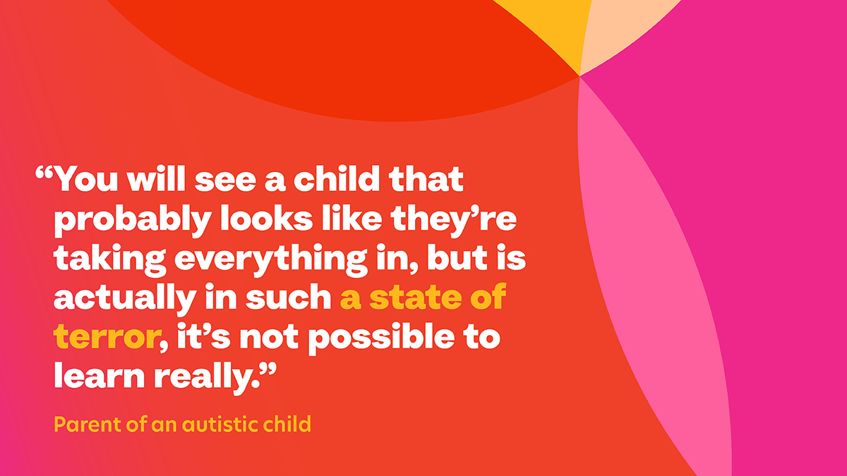 Autistic children deserve the right help at school, and teachers should be supported to provide this #AutismEducationReport. We're calling on the Govt to reform the education system in England to ensure the right school places and support are available: bit.ly/3ML678U