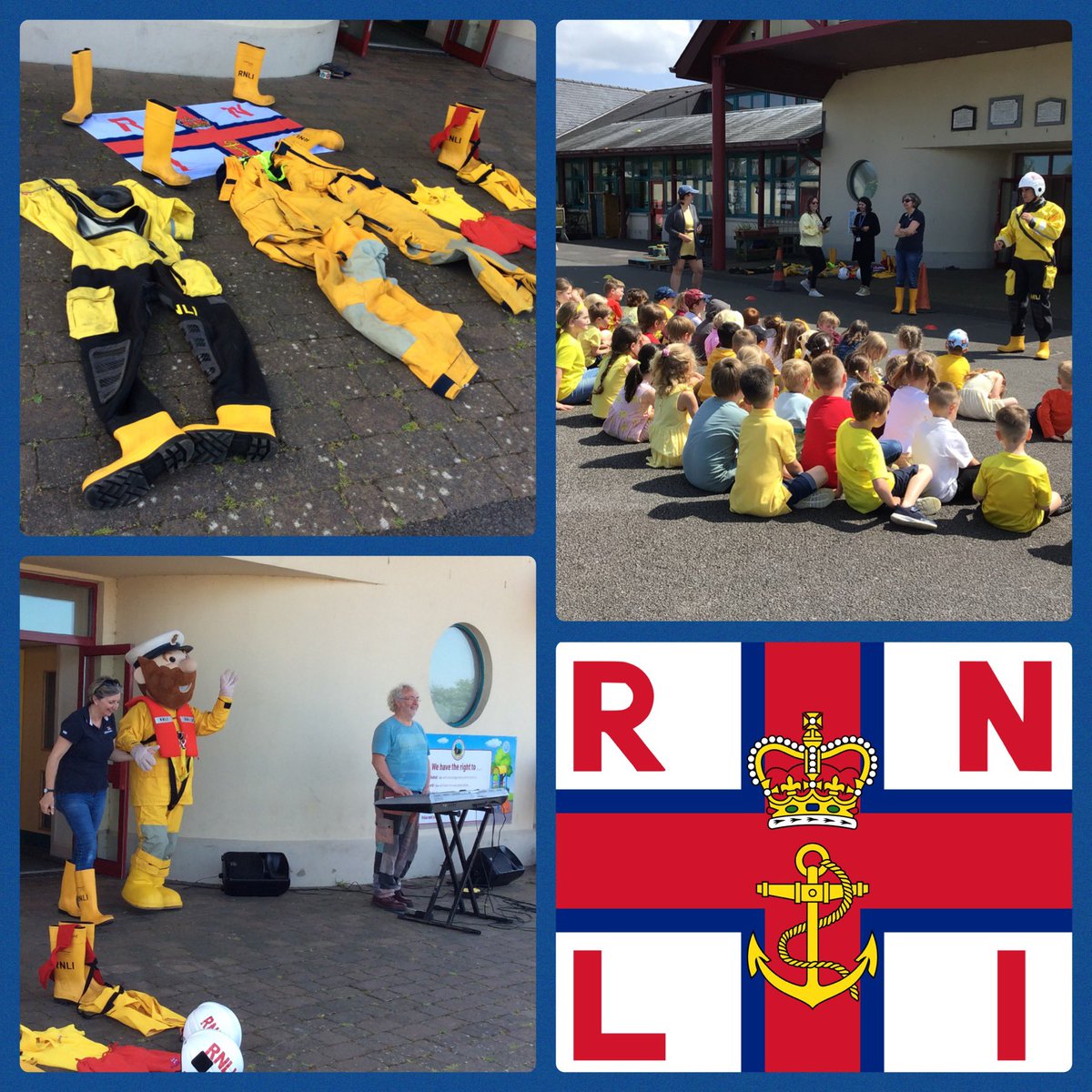 Ready for our <a href="/RNLI/">RNLI</a>  fundraiser, completing the Mayday Mile - that’s 6 laps of our school grounds with sea shanty music to help us along! What a fantastic community challenge for our Sea topic.

#cymuned #cysylltiedig #ethicalinformedcitizens #healthandwellbeing tîmSpittal