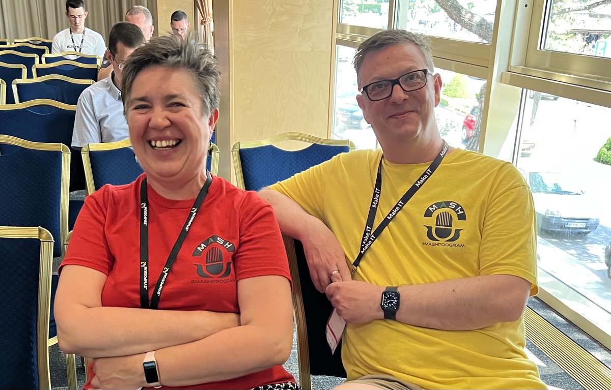 It’s the <a href="/mashprogram/">mashprogram</a> on tour again. This time at #MakeIT and #Javacon2023 in Portoroz <a href="/sioug_si/">SIOUG</a> <a href="/oracleace/">Oracle ACE Program</a> #mentoring #conferences <a href="/sym_42/">SYM_42</a> 

Fancy public speaking? Talk to us!
