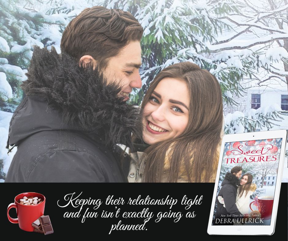♥ New York Times Best Selling Author   ♥
Keeping their relationship light and fun isn’t exactly going as planned.
 💙 SWEET TREASURES 💙
amazon.com/dp/B0787TN7R8

#Booklovers #Bookworms #CR4U #sweetromance