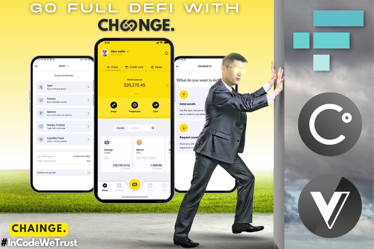 @cryptodoc_ @TopHybriumEX Don't know if you know this, but @FinanceChainge has already nailed this

The only DEX that offers everything a CEX does + self-custody 🔐 all from a mobile app  📱

DYOR $CHNG , the #Binance of DEXs 🧠