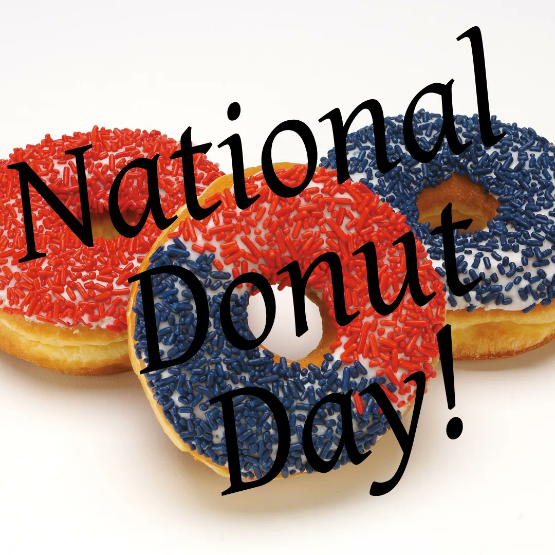 #NationalDays National Donut Day is a day of appreciation of Salvation Army volunteers who distributed donuts to servicemen during the first world war. Dounts are fried circular pieces of dough that are usually topped with all differnt types of things.

🌐 TheSavoieGroup.com