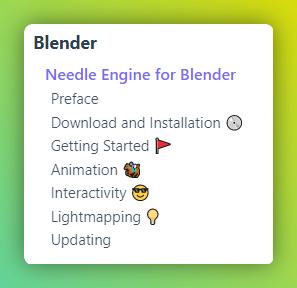 marcel_wiessler's tweet image. The Needle Engine Blender integration is now available
Build interactive #threejs websites inside #b3d
Get started here → engine.needle.tools/docs/getting-s…
🌵 @NeedleTools #threejs #webgl #webdevelopment